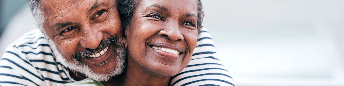 Smiling restorative dentistry patient at Denison Dental in Denison, Texas
